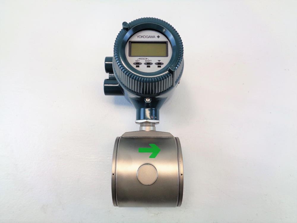 Yokogawa ADMAG AXF 3" Magnetic Flowmeter AXF080C -E2AT1N-AA11-21B